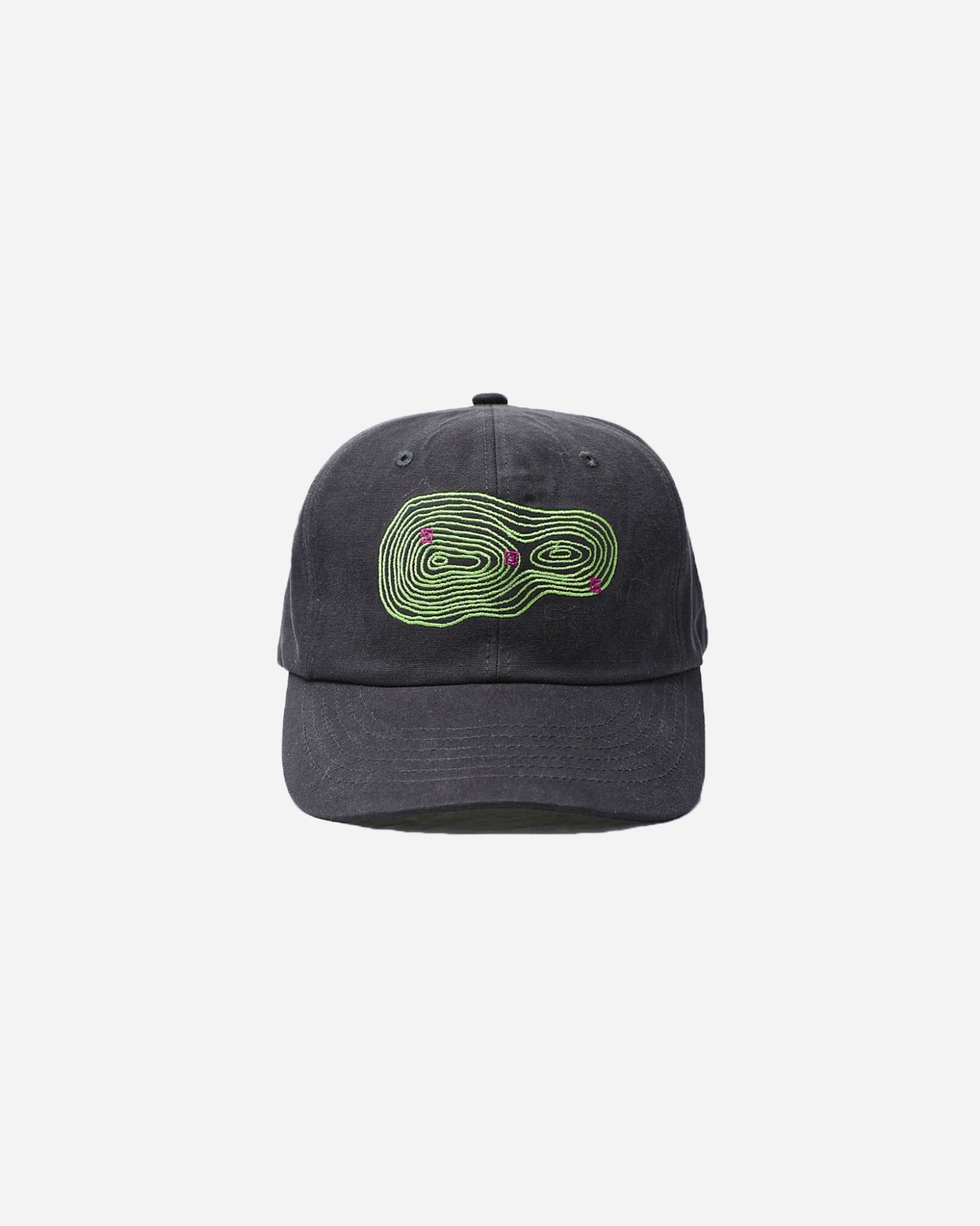 MUSINSA公式 | 999HUMANITY Coexistence Cap (Purple Charcoal)