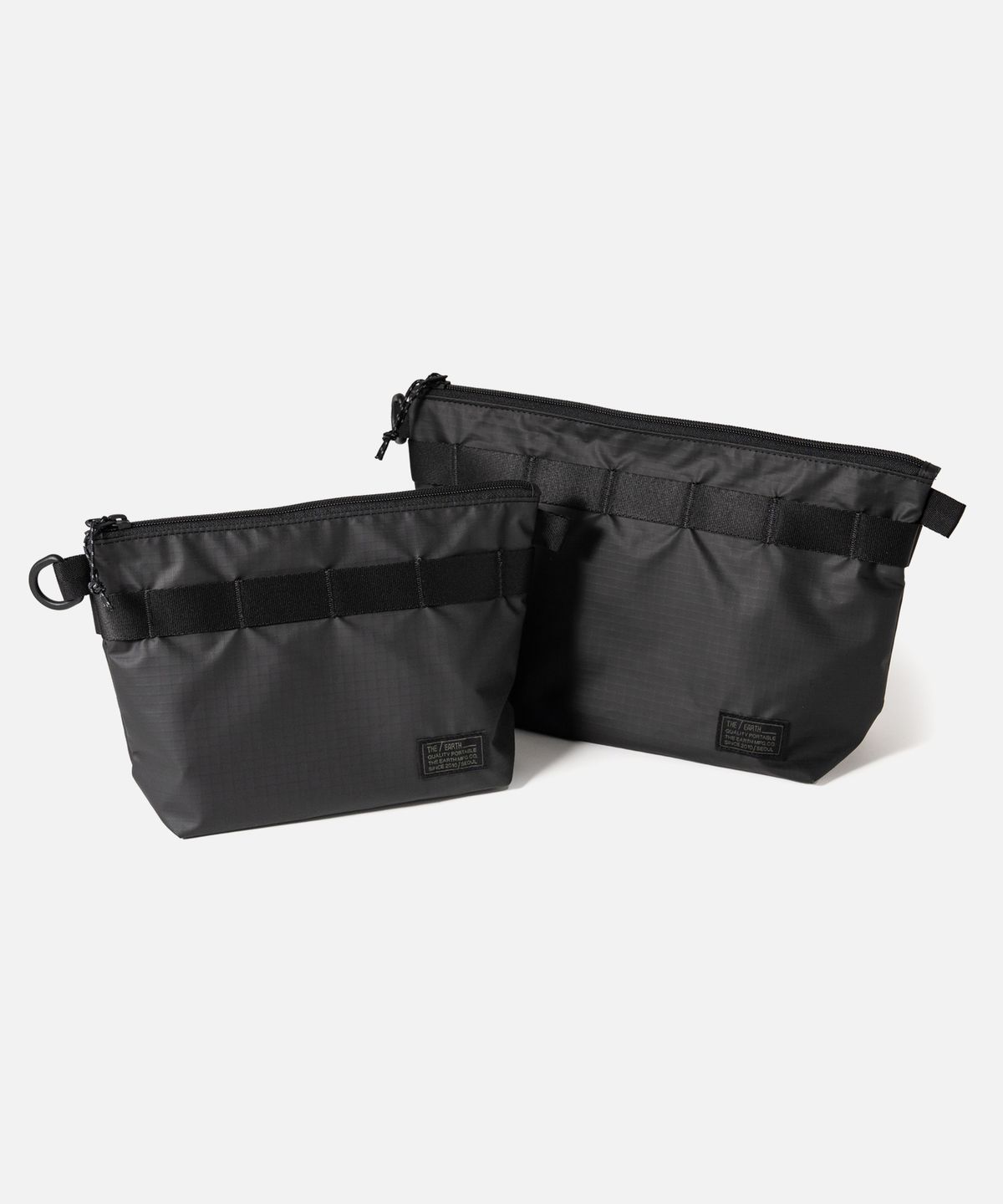디얼스(THE EARTH) MIPAN regen Ripstop Pouch - JET BLACK