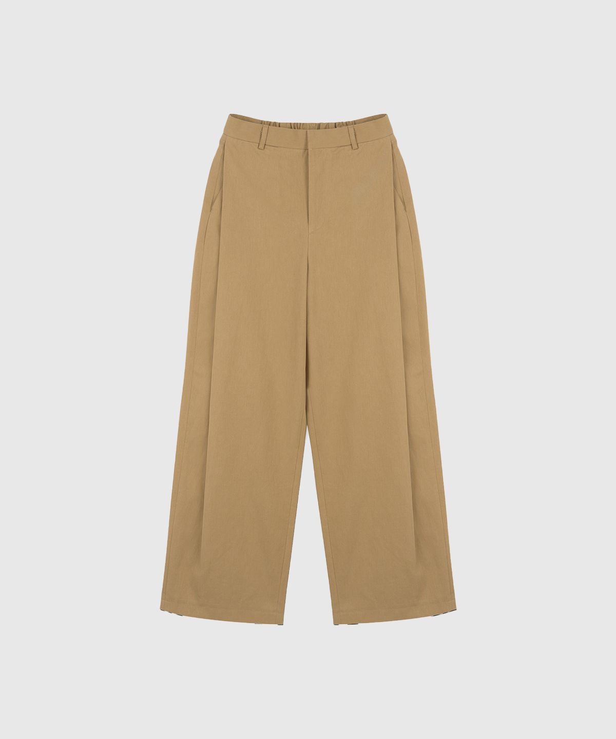 페이크캠퍼(FAKE CAMPER) 원턱 스트레이트 치노팬츠 [BEIGE]