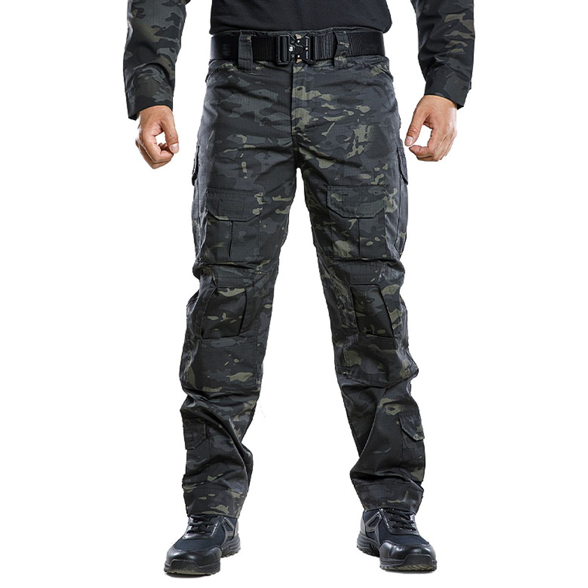 네오택티컬(Neo Tactical) UF-18 택티컬 팬츠 (멀티카모 블랙)