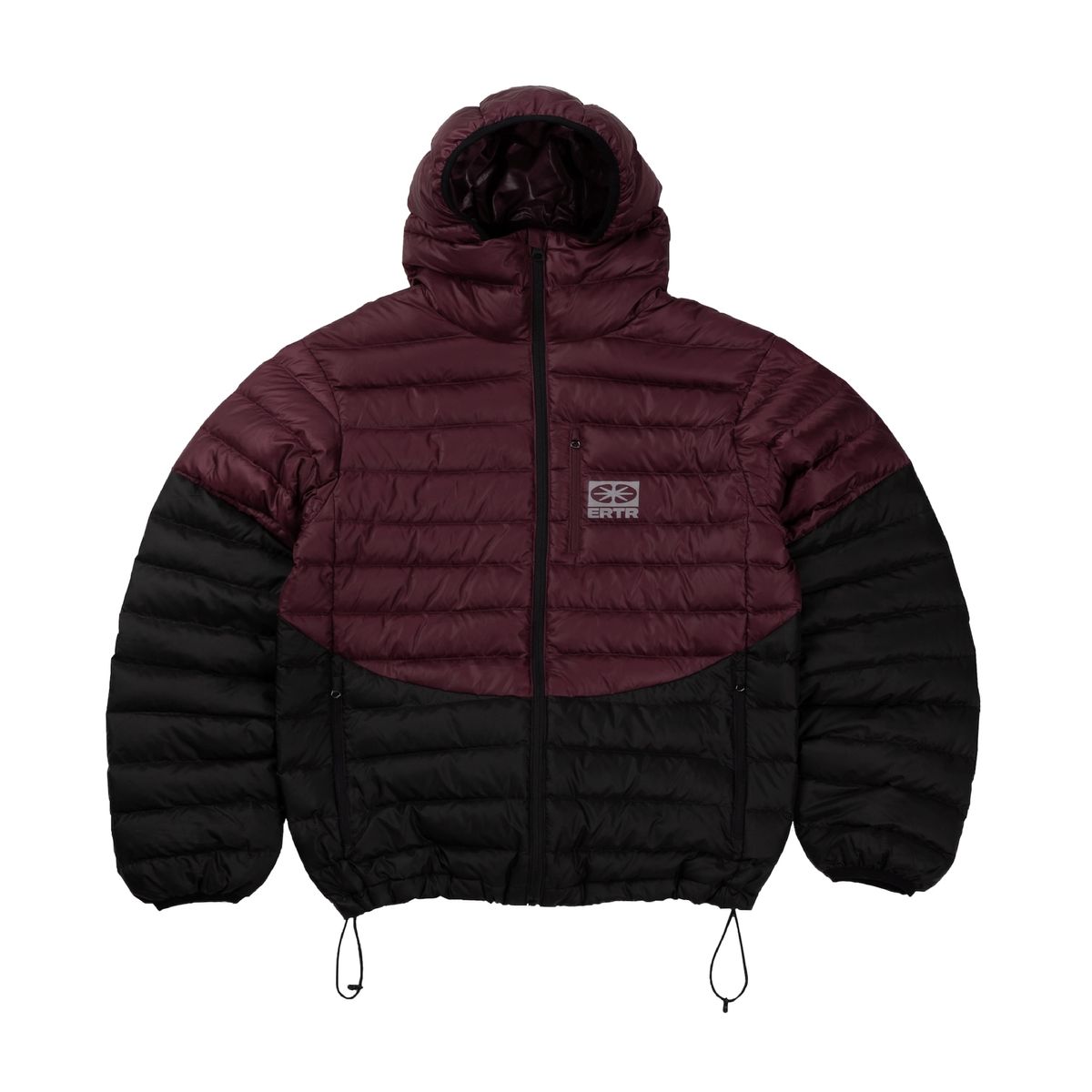 이알티알(ERTR) Two-tone Light Down Jacket Purple