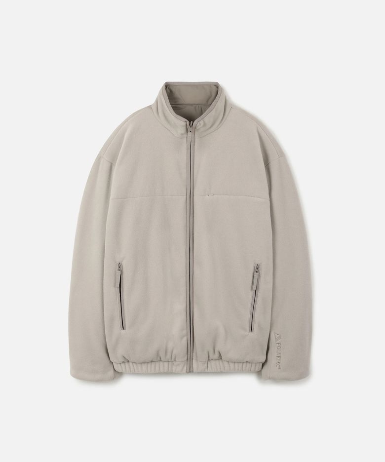 POLARTEC 플리스 리버서블 자켓 IVORY