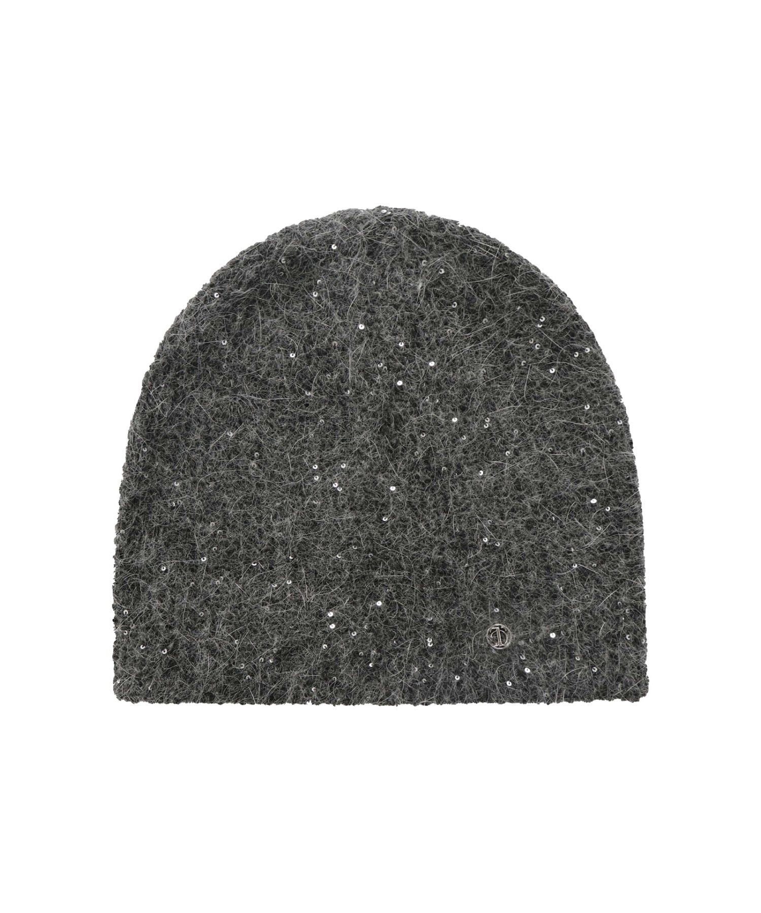 aeae ドット　ビーニー　チャコールグレー　MUSINSA coyseio MUSINSA公式 | TREEMINGBIRD Spangle Angora Beanie [ Charcoal ]