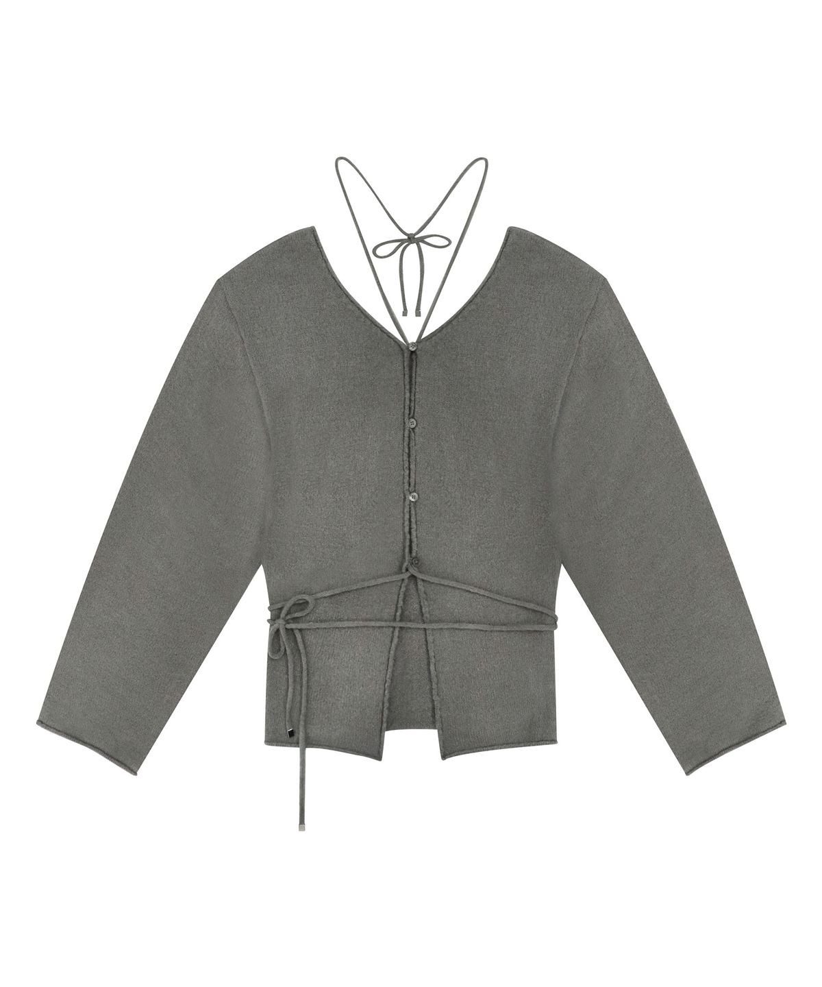 트리밍버드(TREEMINGBIRD) 2-way Strap Knit [ Grey ]