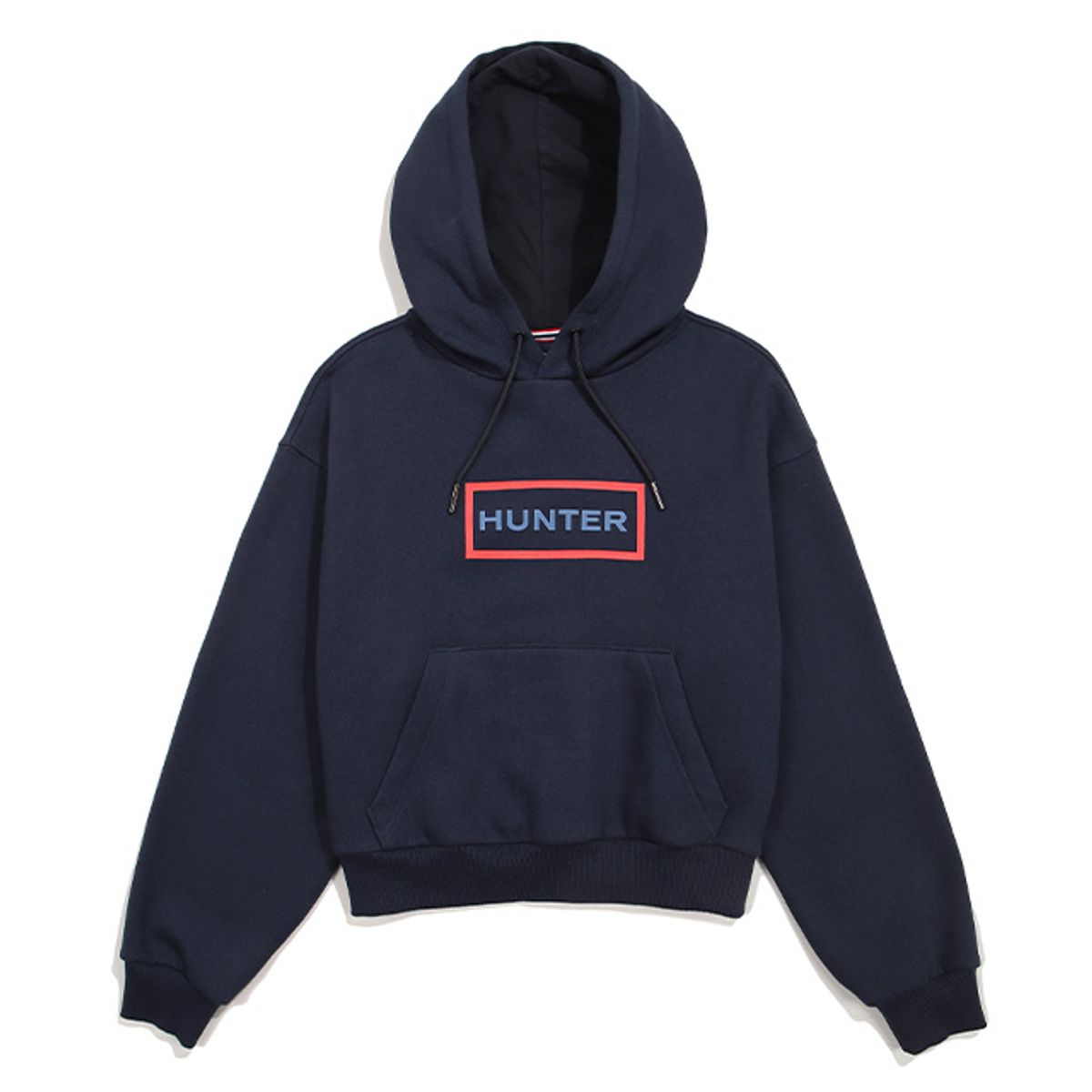 헌터(HUNTER) [WOMEN] 에센셜 로고 후디 - 네이비 HBW0001AHZNVY