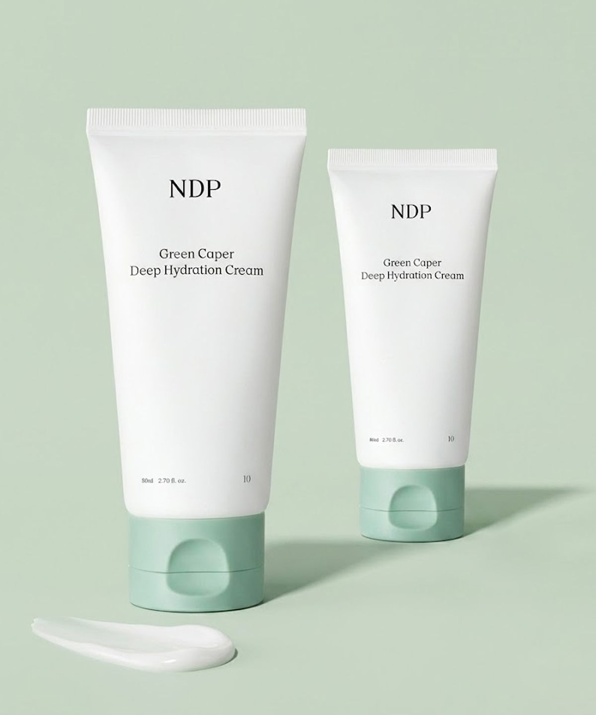 엔디피(NDP) 그린 케이퍼 딥 하이드레이션 크림 80ml 2개 세트
