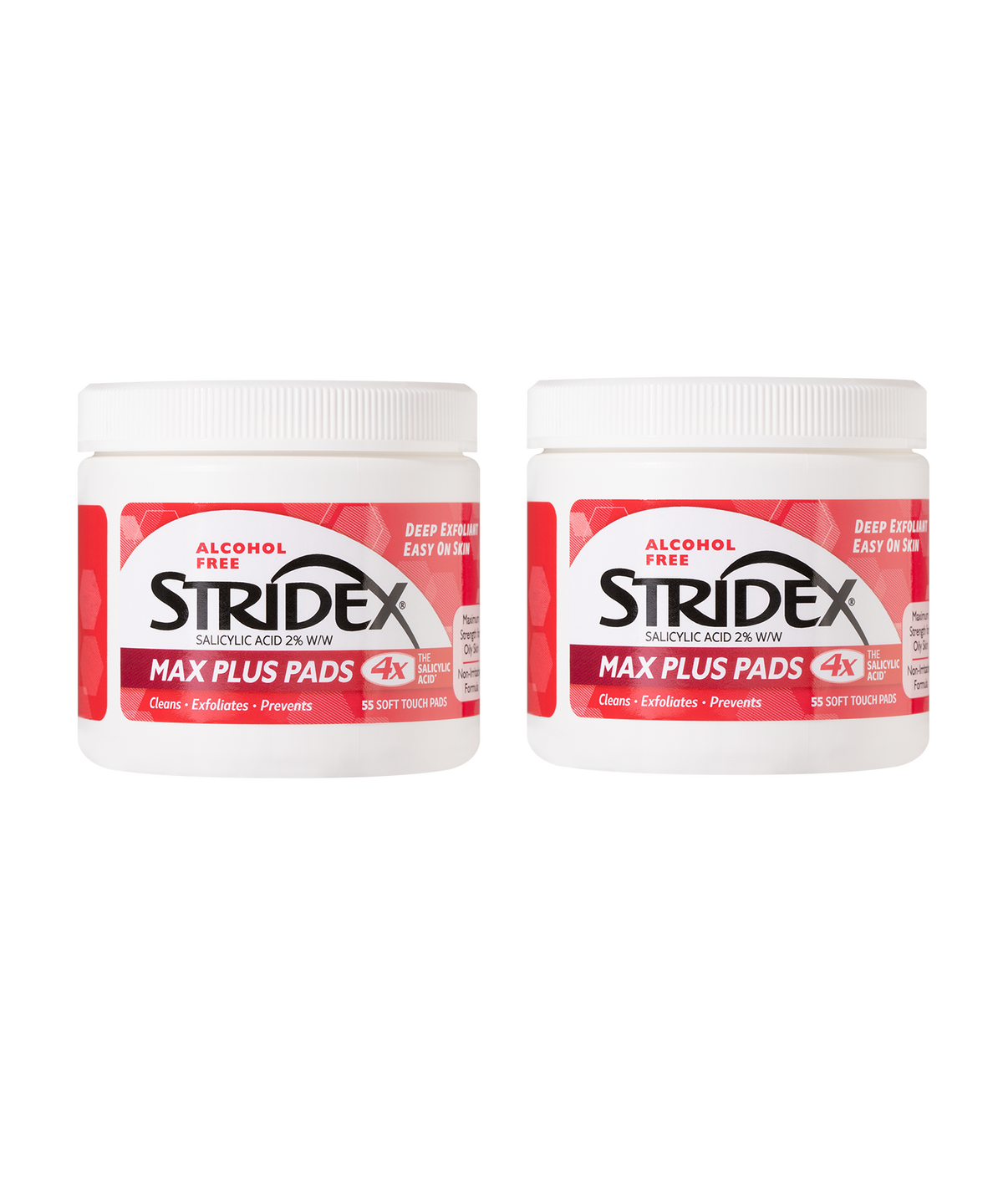 블리스텍스(BLISTEX) [2PACK]스트라이덱스 맥스 플러스 패드 55매