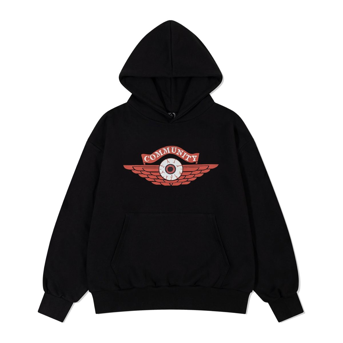 커뮤니티클럽(COMMUNITY CLUB) WATCHER HOODIE Black