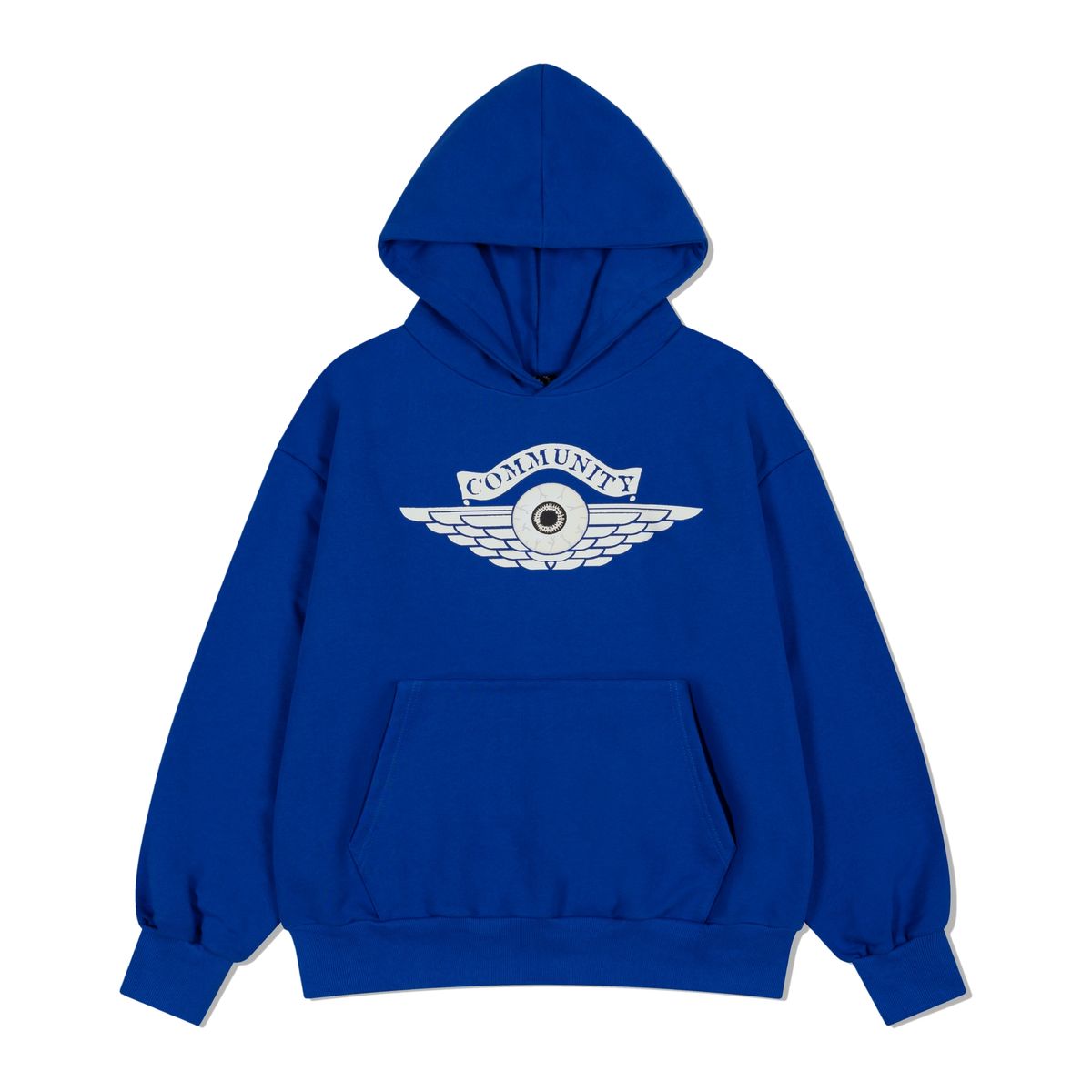 커뮤니티클럽(COMMUNITY CLUB) WATCHER HOODIE Blue