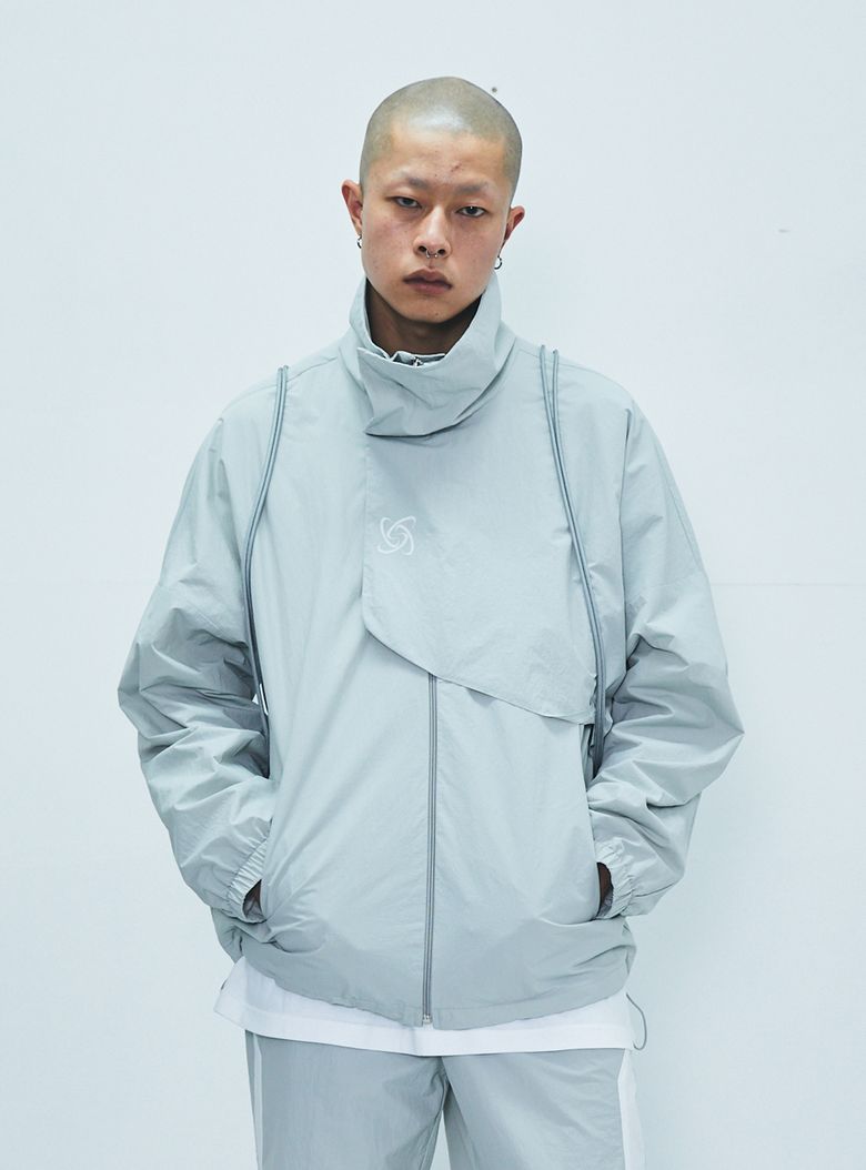 HIGHNECK GUN FLAP WIND BREAKER