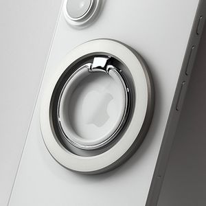 맥세이프 그립 톡홀더(아이폰 갤럭시 양면 자석 핑거 링 스마트톡) M8, White Titanium