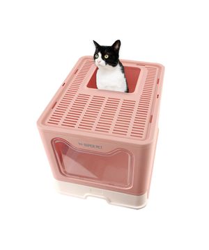 사막화방지 후드형 고양이 화장실