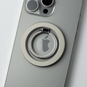 맥세이프 그립 톡홀더(아이폰 갤럭시 양면 자석 핑거 링 스마트톡) M8, Natural Titanium