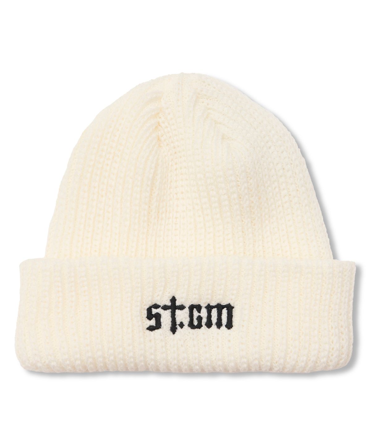 스티그마(STIGMA) STGM Logo Classic Beanie Ivory
