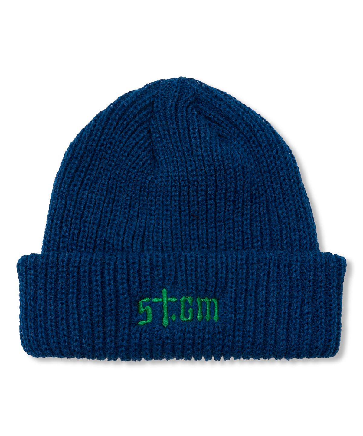 스티그마(STIGMA) STGM Logo Classic Beanie Navy