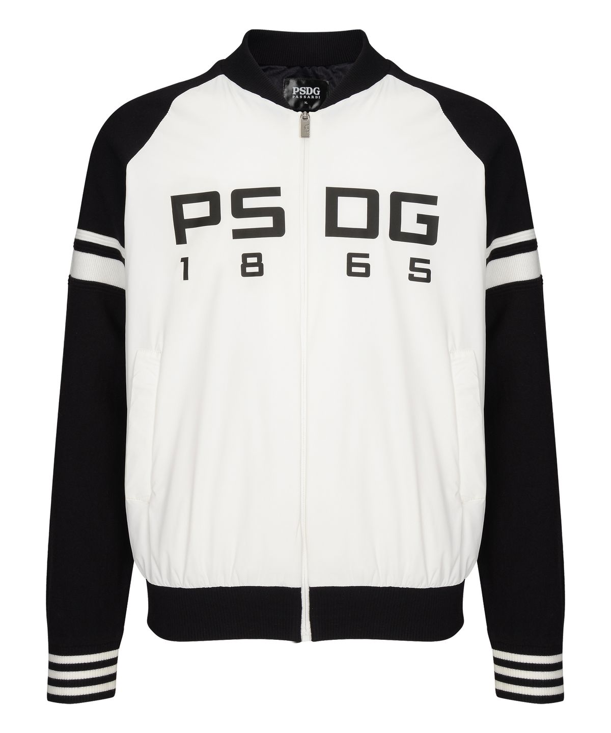 파사디 골프(PASSARDI GOLF) 스컬 앞판우븐믹스 방풍 가디건