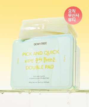 픽앤퀵 비타민 광채 뜯어쓰는 더블 패드 100매