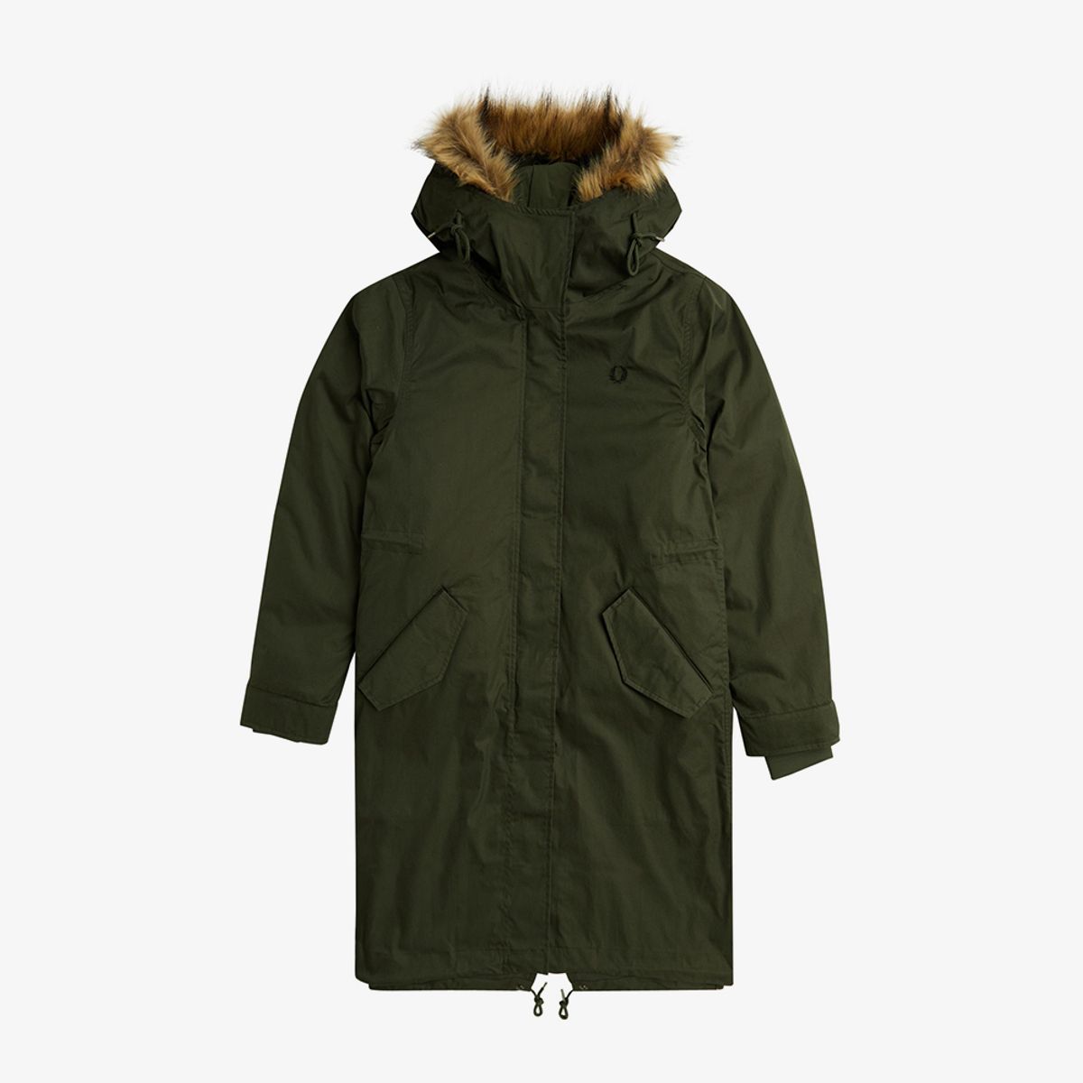 프레드페리(FRED PERRY) [Womens] 집 인 라이너 파카 - 헌팅그린 AFPF2438170-601