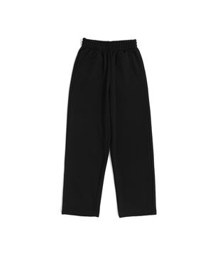 BECANVAS STRAIGHT SWEATPANTS (BLACK)