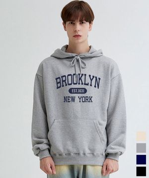 BROOKLYN 오버핏 후드티 4color