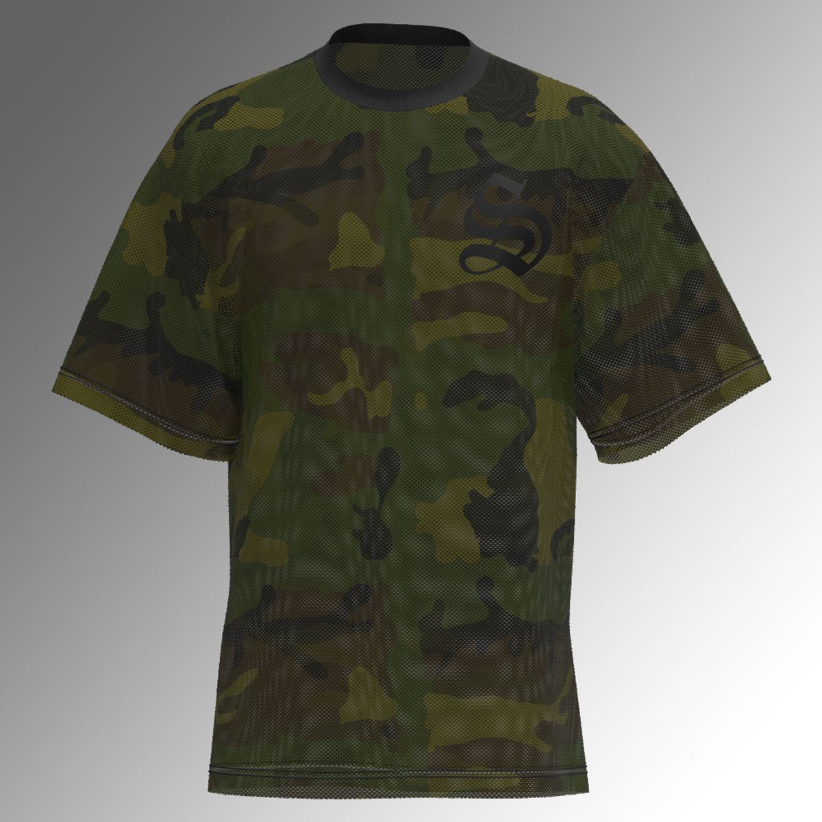 스포터(SPOTTER) CAMOFLAGUE MESH SHIRTS