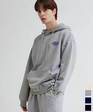 STANDARD 로고 프린팅 오버핏 후드티