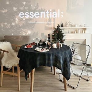 윈터 홀리데이 체크 크리스마스테이블보 3type
