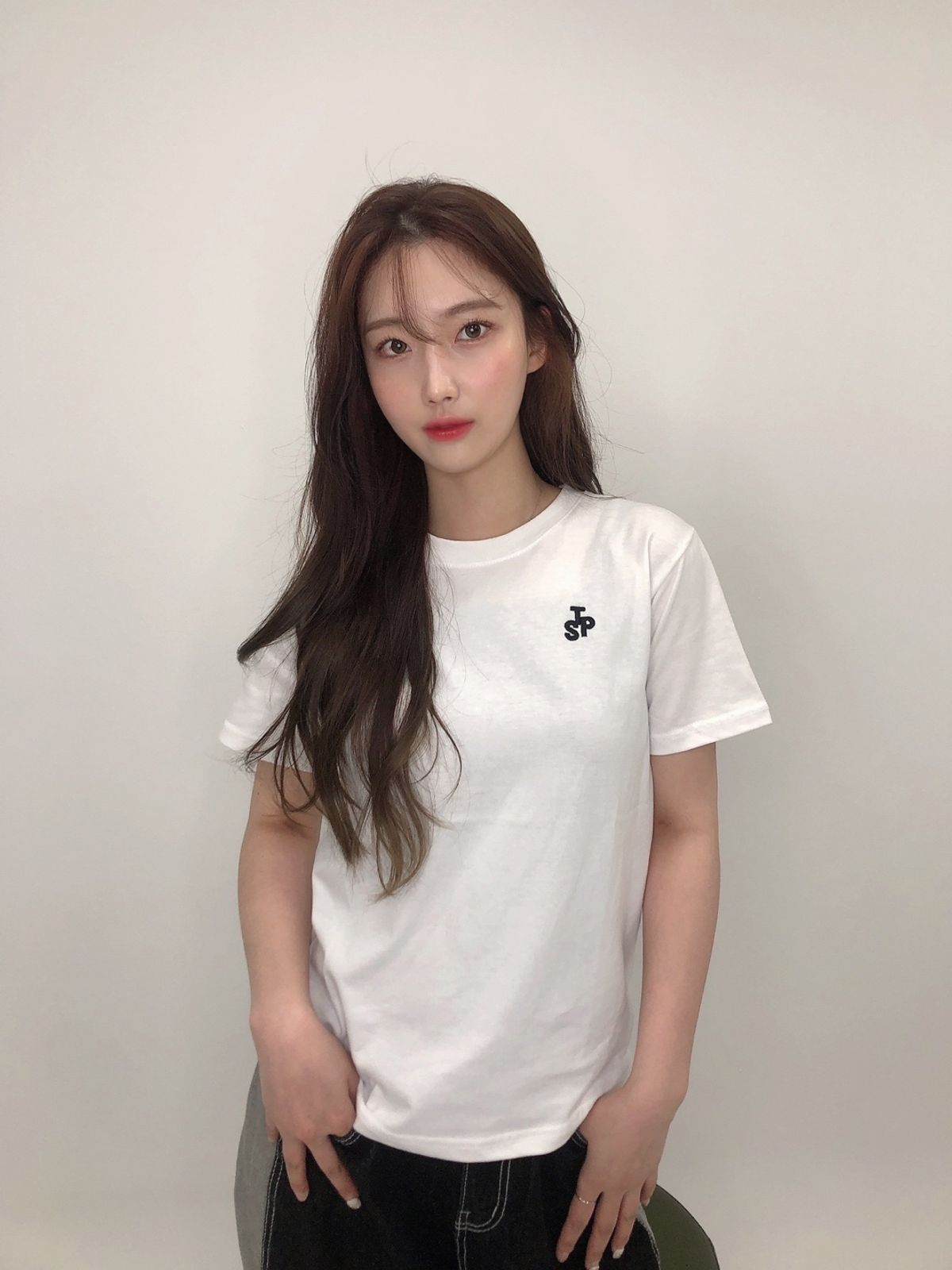 투에스핏(TOOSPIT) TSP 로고 반팔 티셔츠 [화이트]