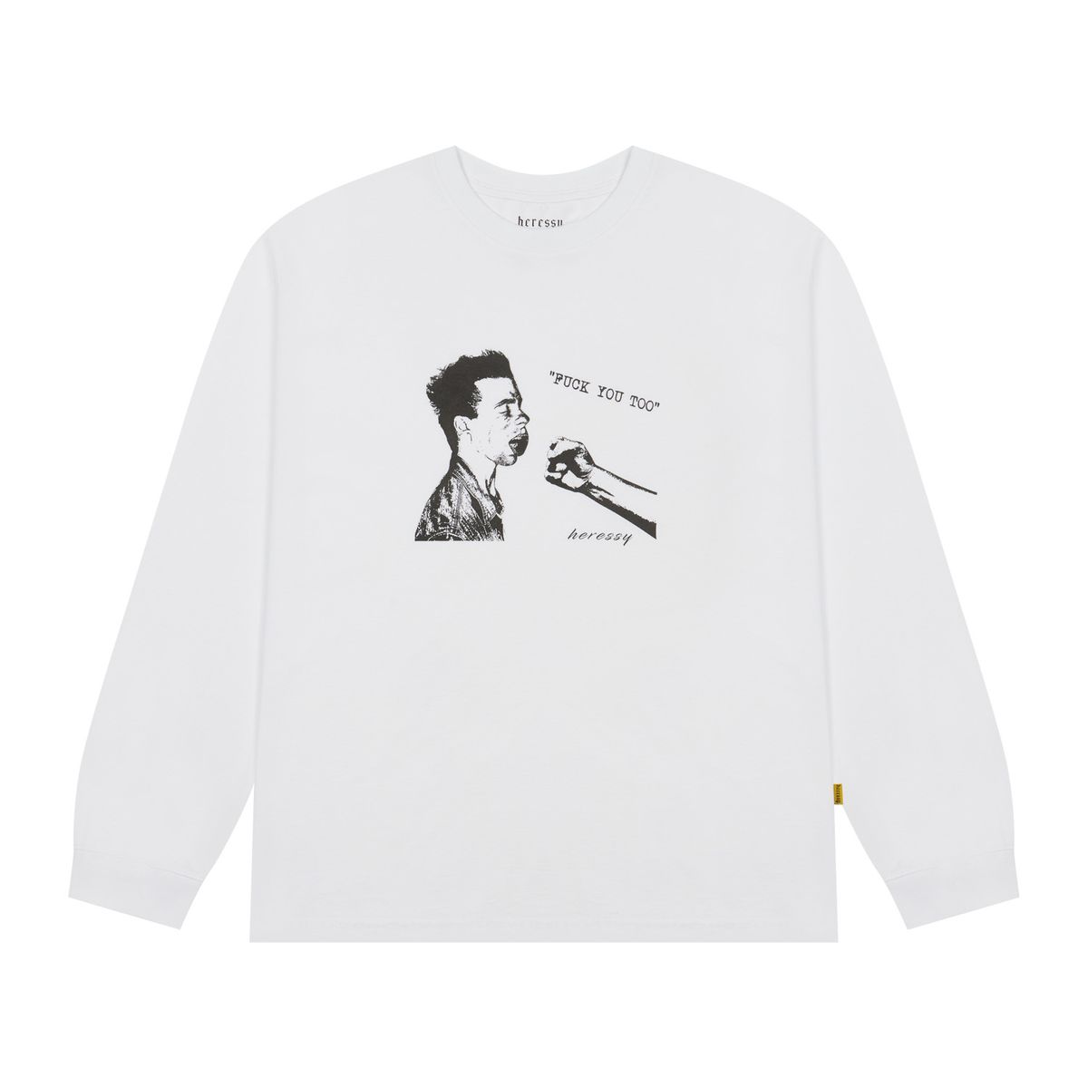 헤레시(HERESSY) HIT DAMM L/S WHITE