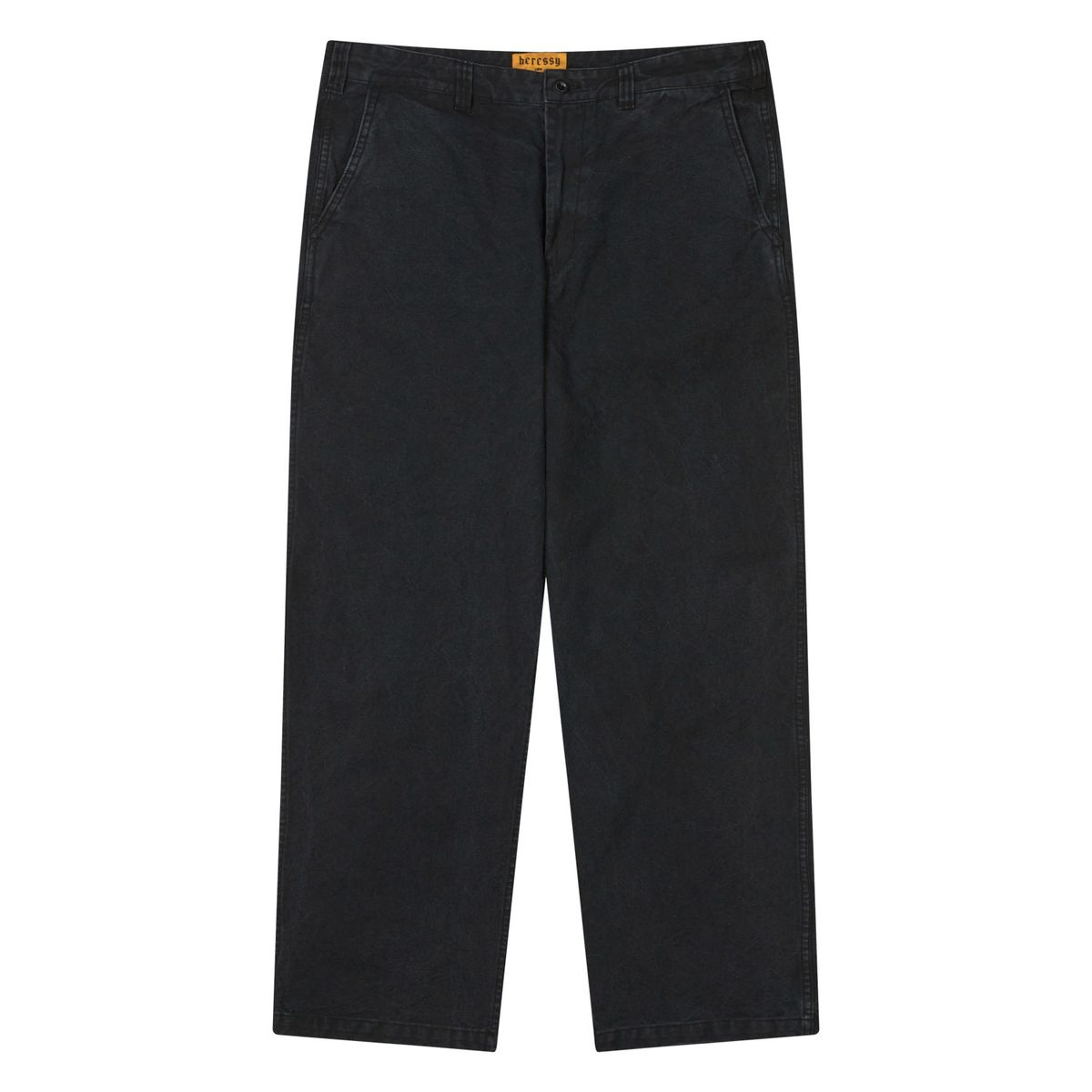 헤레시(HERESSY) F*CK OFF THAT SHIT WORK PANTS BLACK
