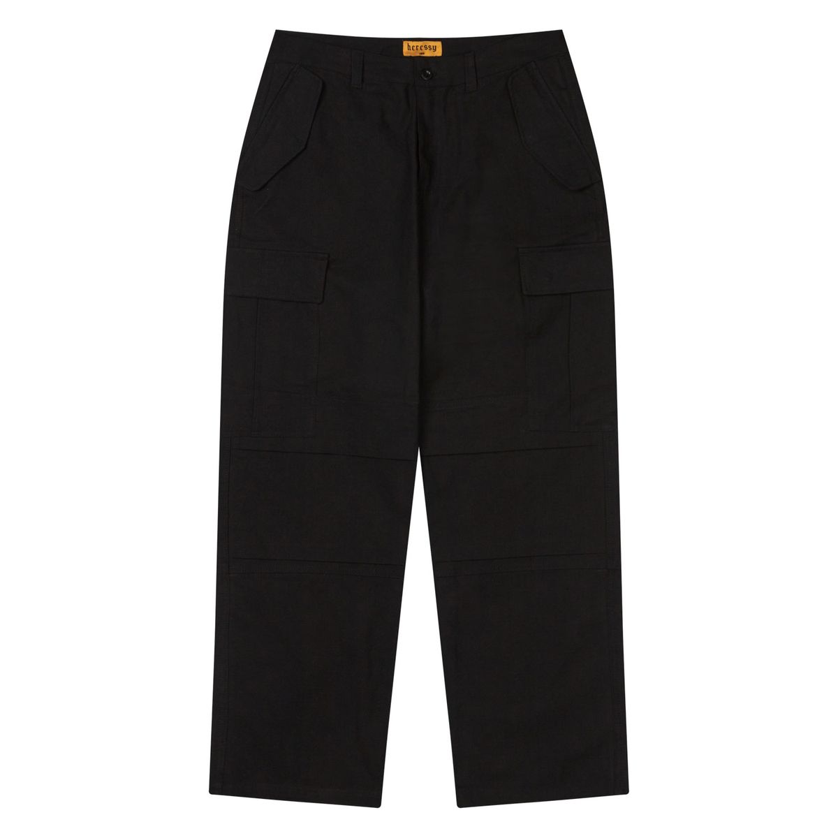 헤레시(HERESSY) HERESSY CARGO PARACHUTE PANTS BLACK
