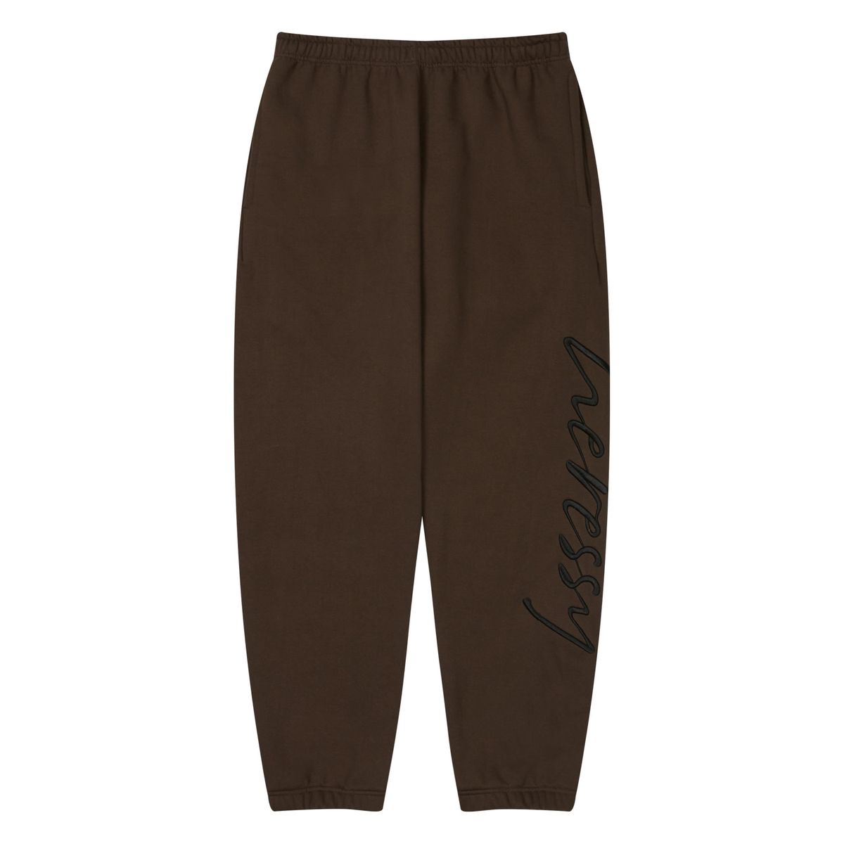 헤레시(HERESSY) HERESSY SWEAT PANTS BROWN