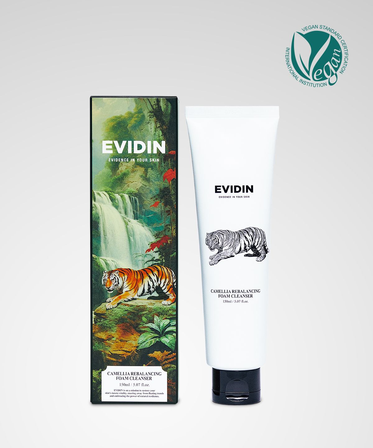 에비딘(EVIDENCE IN YOUR SKIN) 까멜리아 리밸런싱 폼클렌저 150ml