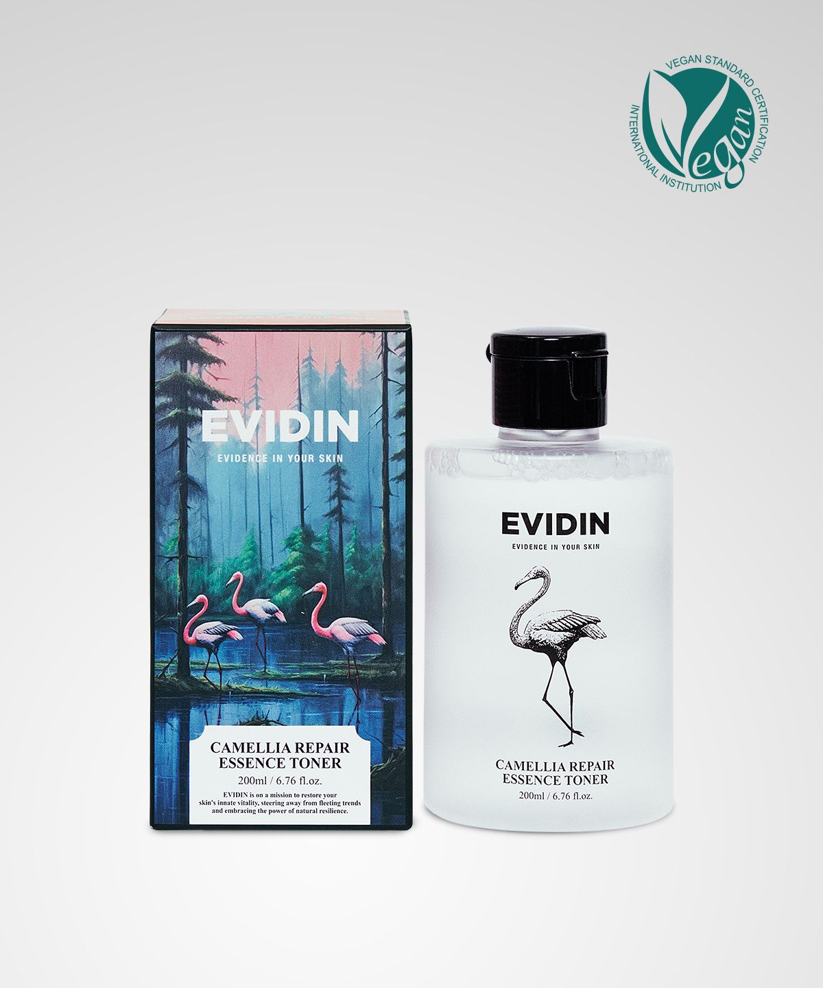 에비딘(EVIDENCE IN YOUR SKIN) 까멜리아 리페어 에센스 토너 200ml
