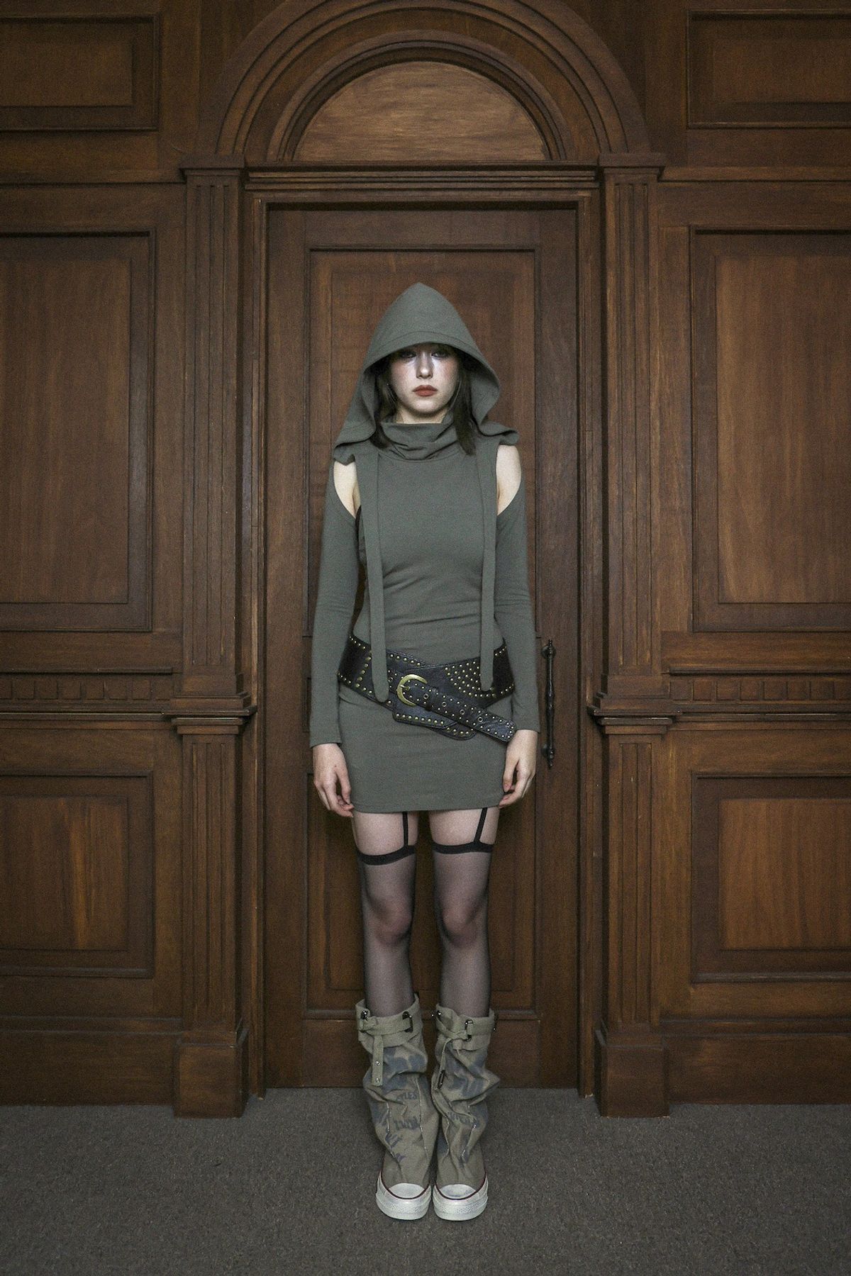 카이야(KAIYA) Akina dress - khaki