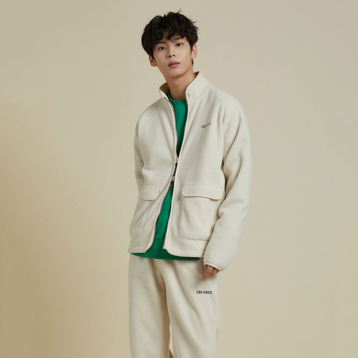 플라즈(PLADS7) DUNCAN PILE ZIPPER JACKET_M228CTS720M