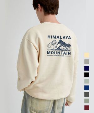 히말라야 오버핏 맨투맨 쭈리합포 9color