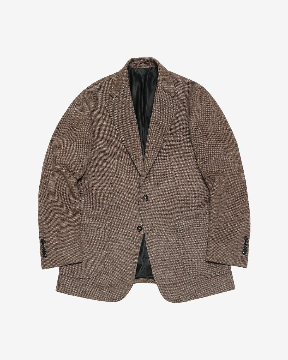 솔티(SORTIE) 411 Cashmere Wool Sports Jacket (Brick)
