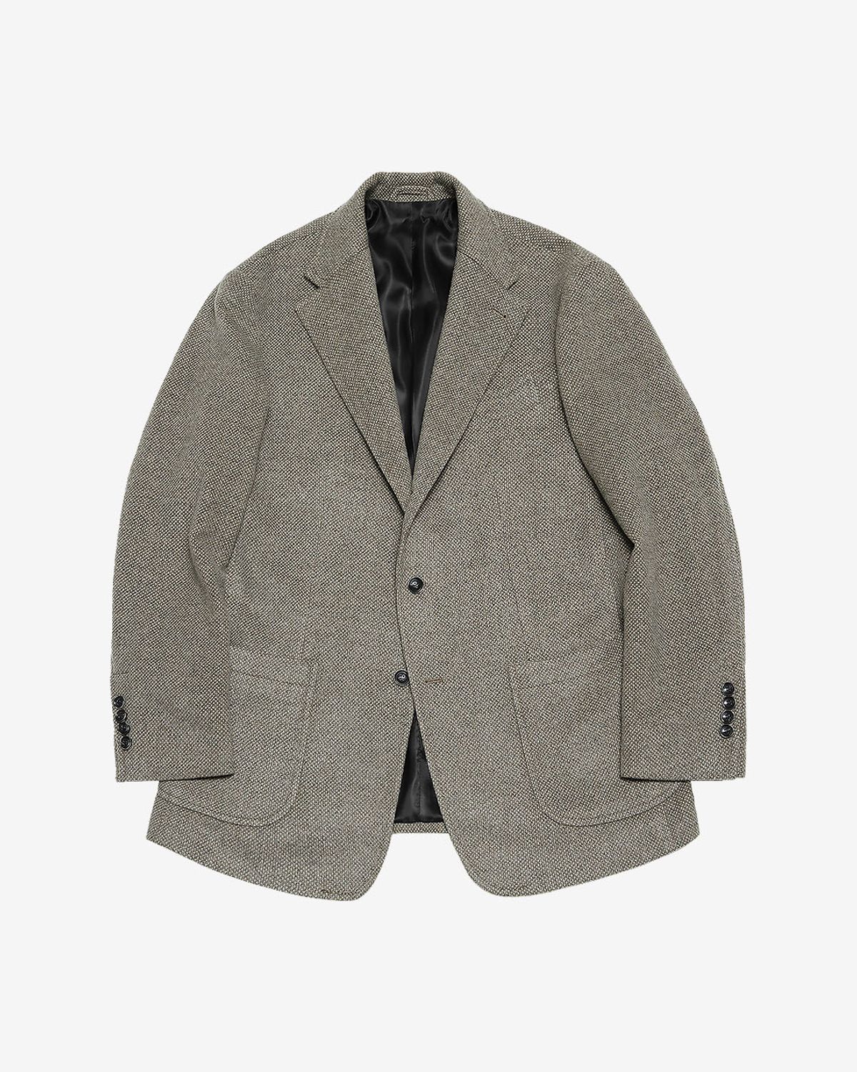 솔티(SORTIE) 411 Cashmere Wool Sports Jacket (Ash Gray)