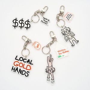 [스튜디오 싹스탑X당근] 레터링 키링_4colors