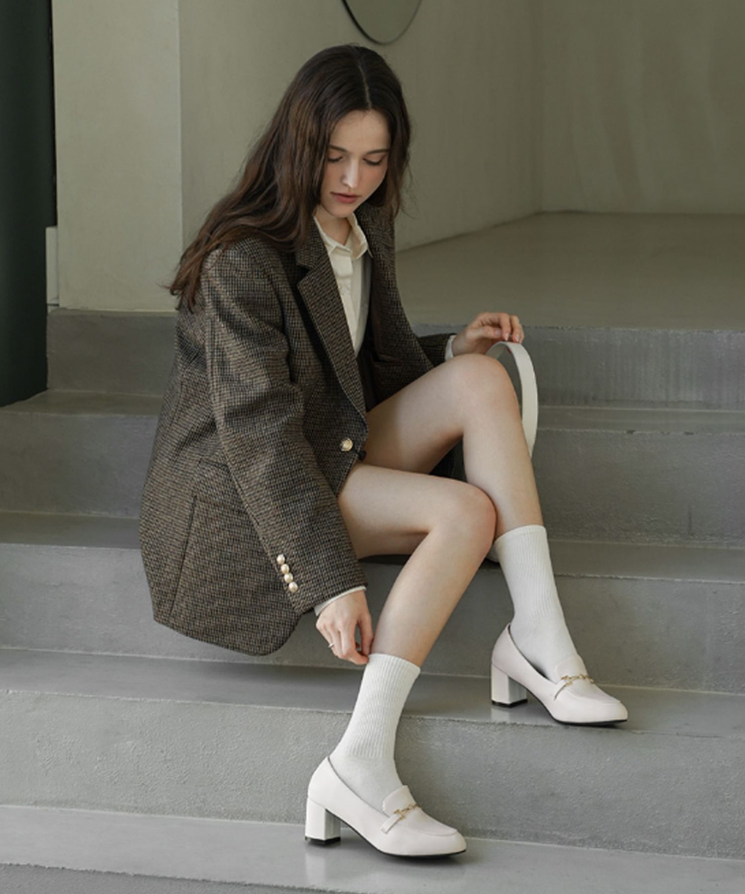 MUSINSA公式 | CHAAKAN Opening Horsebit Loafer (6cm) LHLTR3g136