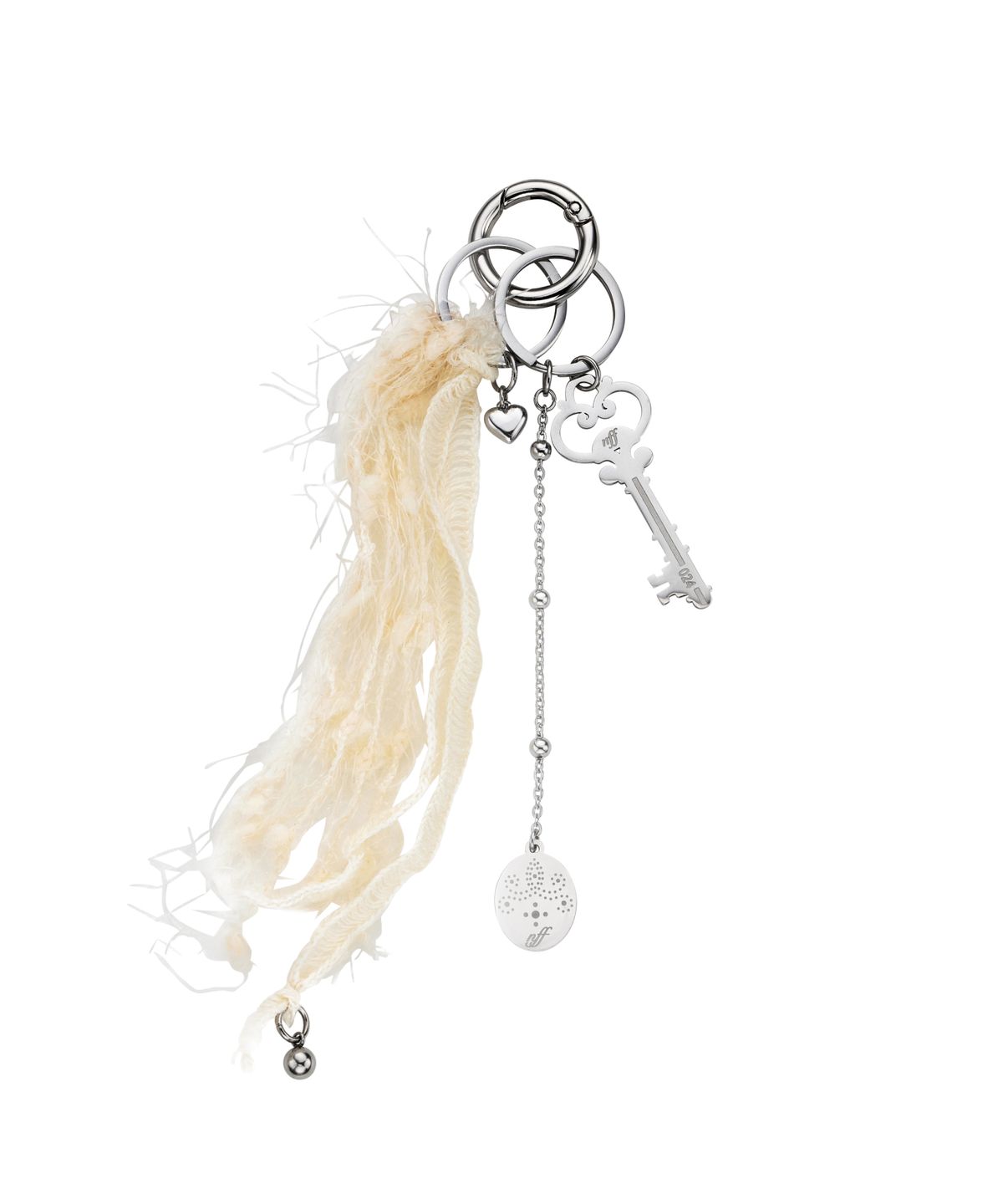 엔프프(NFF) mellow keyring-ivory