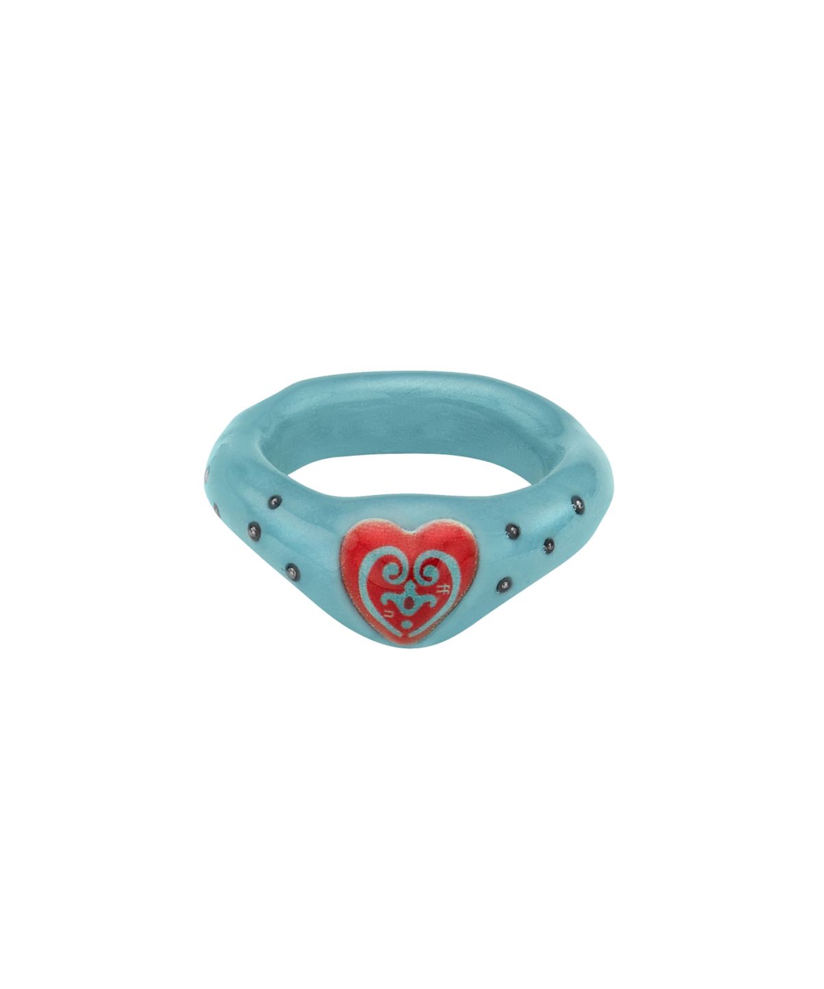엔프프(NFF) dotty romance ring-pale blue