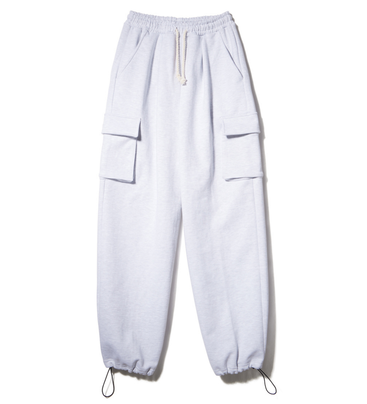 프라임에이트(PRIMATE) [PRIMATE X FEELENUFF] ROPE CARGO SWEATPANTS ASHGRAY