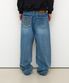 Linking Wide Denim Pants