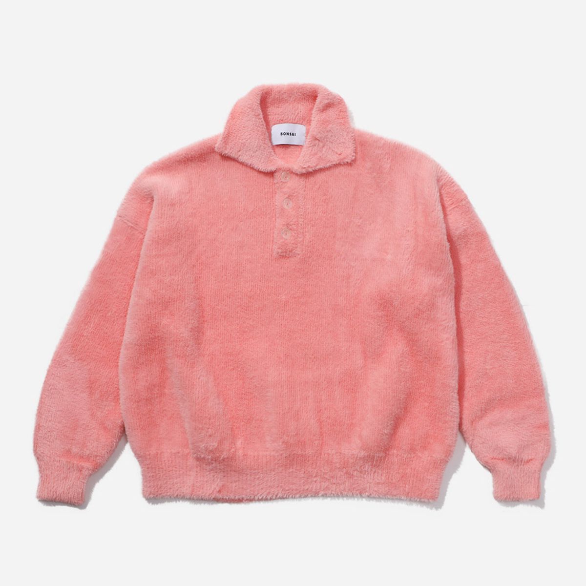 플라즈(PLADS7) OVERSIZE KNIT POLO_M238CSW604M