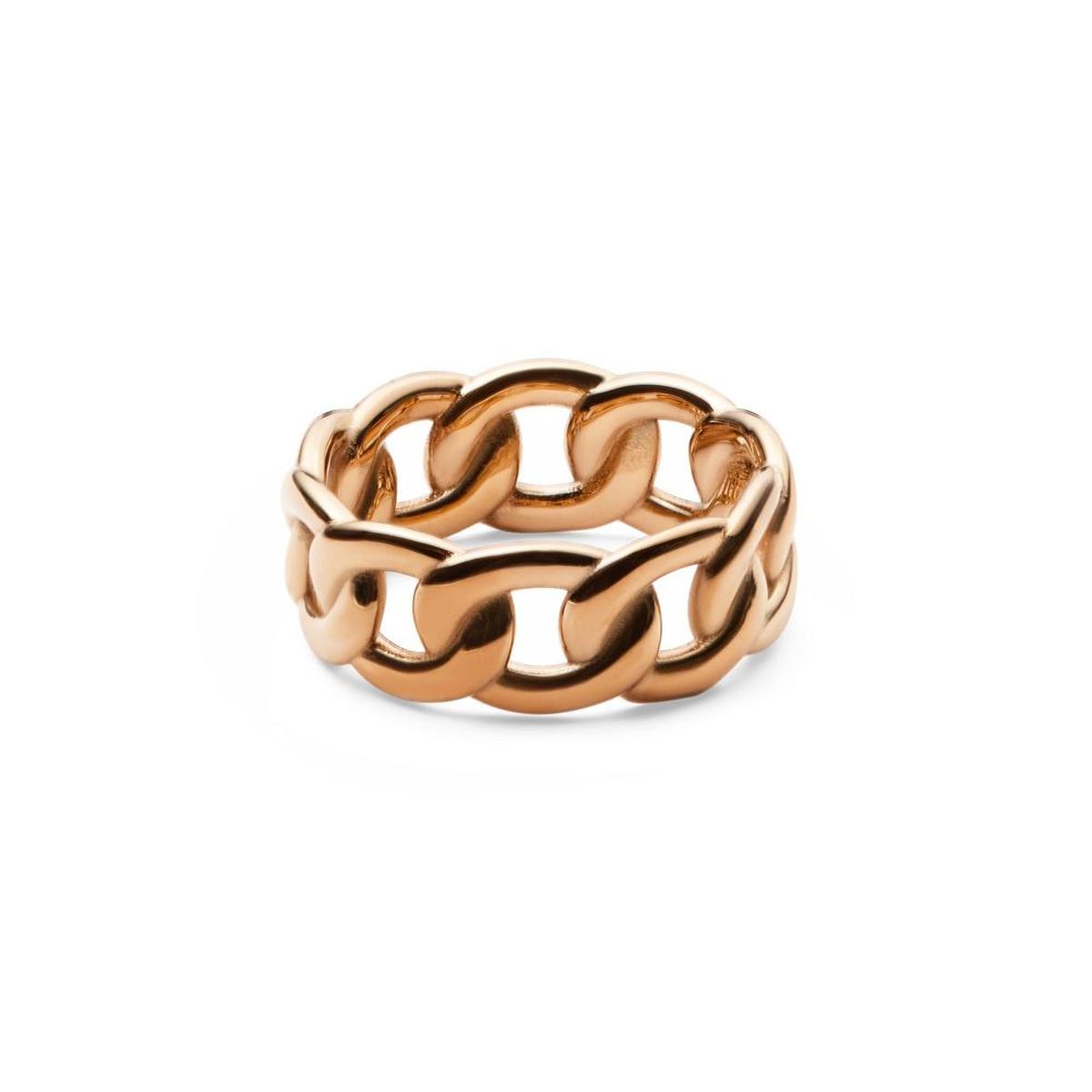 다니엘 웰링턴(DANIEL WELLINGTON) CHUNKY CHAIN RING 체인모양 두꺼운 반지 우정링 커플반지