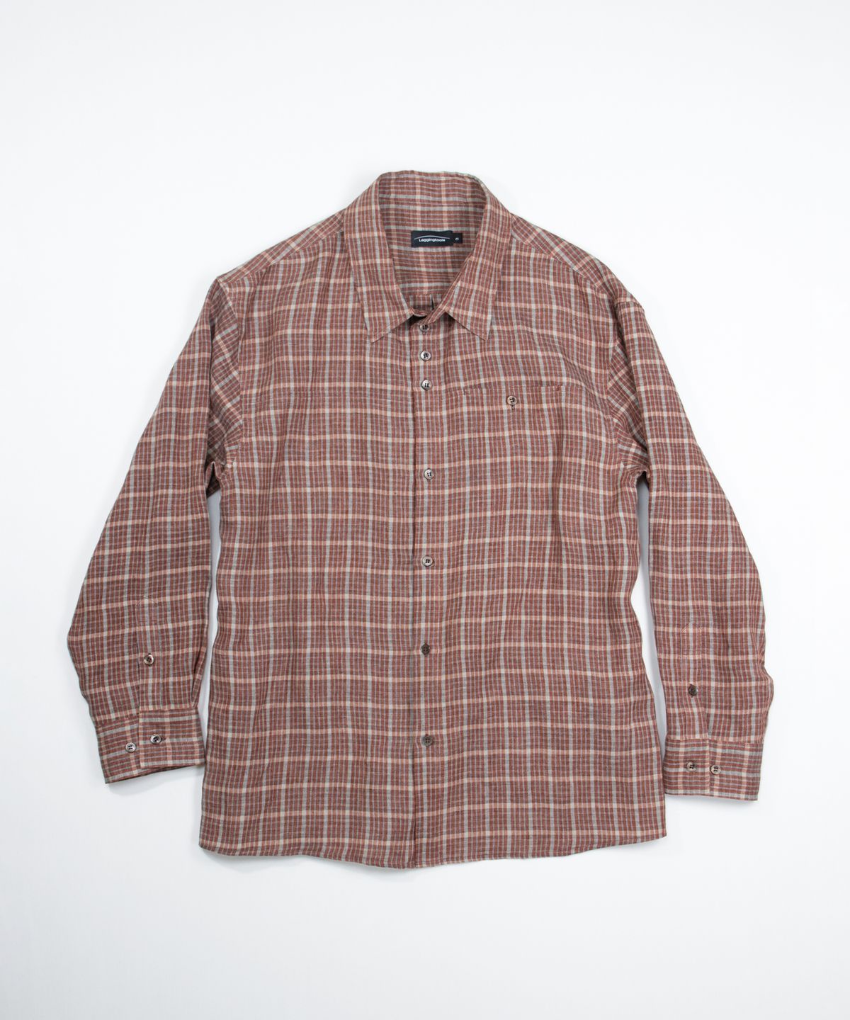 래깅툴즈(LAGGINGTOOLS) Natural Check Pattern Shirt_____red