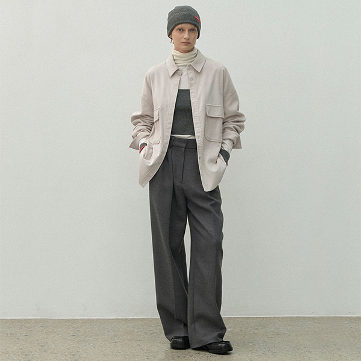아틀리에 나인(ATELIER NAIN) ESSENTIAL CORDUROY SHIRT(BL-4283)
