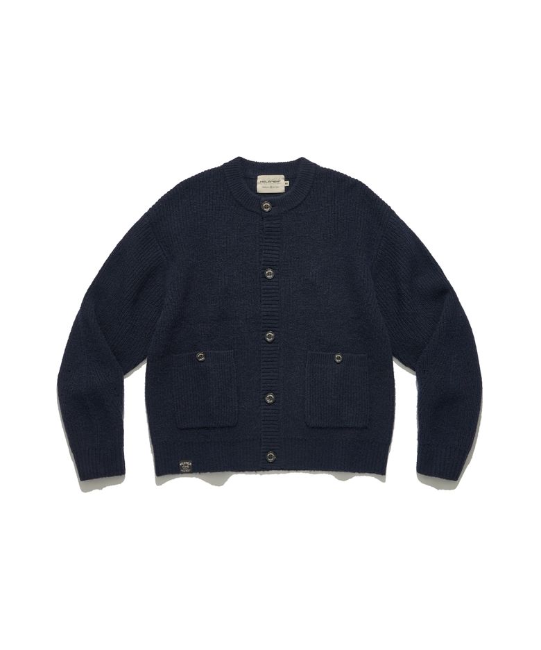 더블린 니트 가디건 (NAVY)